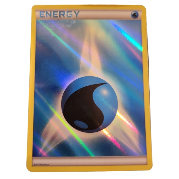 Pokemon TCG Water Energy Card 2013 XY Series Rare Holo Foil - Picture 1 of 2